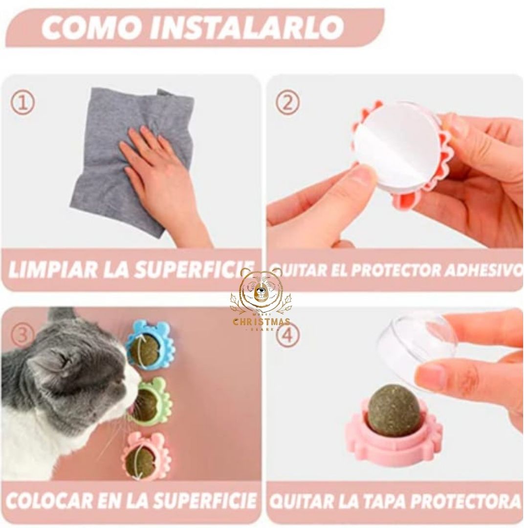 Catnip Para Gatos (bola de hierba gatera)