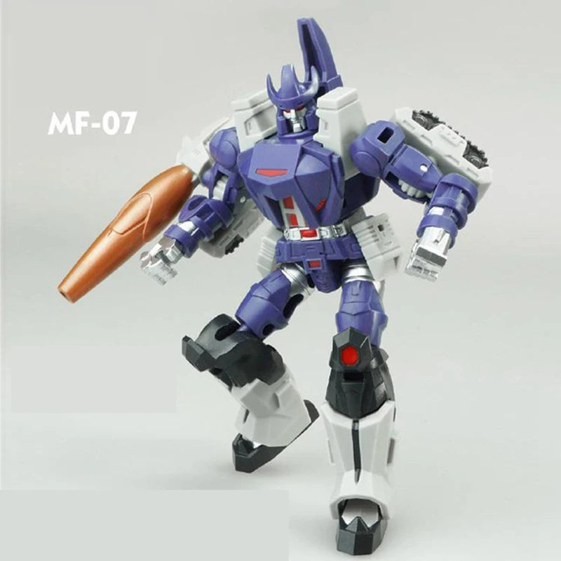 G1 transformable Galvatron Devastator Tyrant MFT MF-07 MF07 KO DX9 D07 Pocket War figura de acción Robot, juguete de colección, modelo de regalo