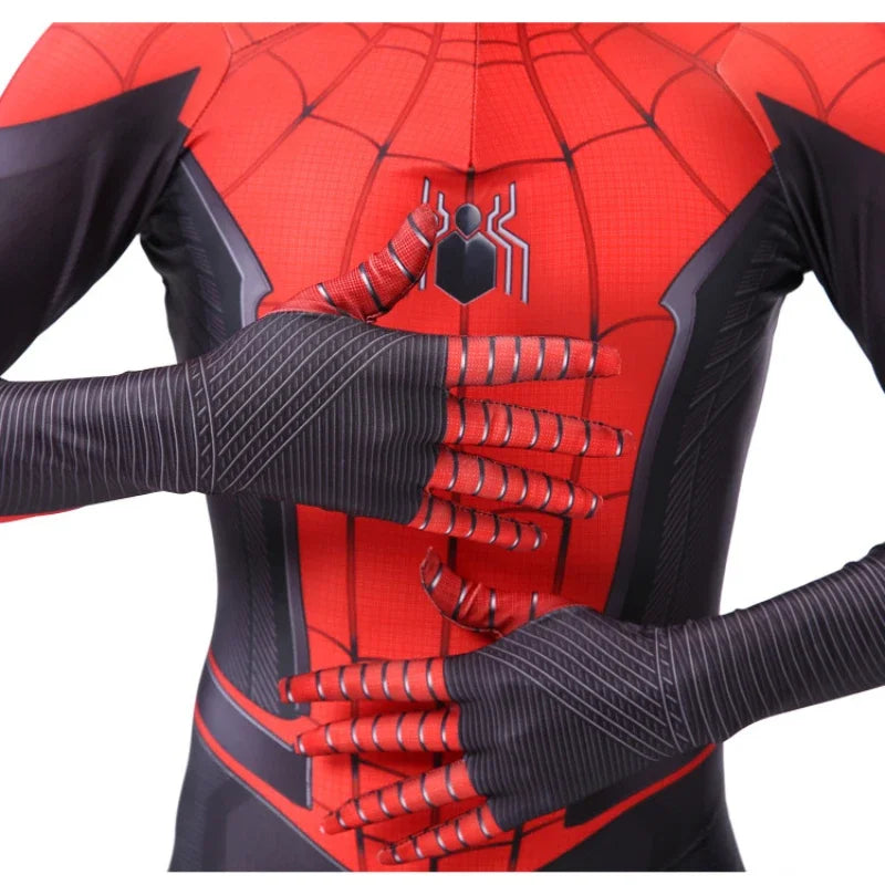 Disfraz de superhéroe Spidermans para adultos, mono de licra, Zentai, fiesta de Halloween, Cosplay, estilo 3D, alta calidad