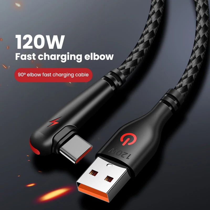 ⚡ ¡Descubre la carga rápida y cómoda con nuestro Cable USB a Tipo C de 120W! ⚡