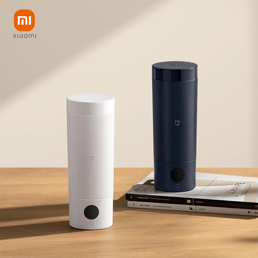 XIAOMI-Hervidor eléctrico portátil Mijia, 2 termos, caldera de agua rápida, 2023 ml, temperatura inteligente, aislado, viaje, nuevo, 350