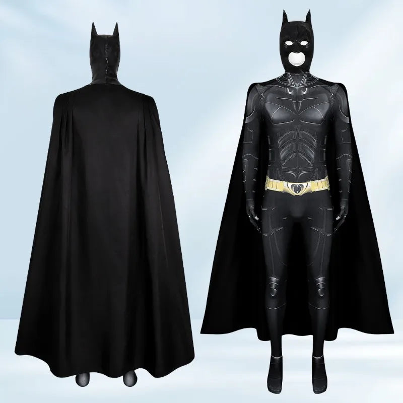 Disfraz de Batman de dibujos animados para hombre, ropa de actuación para fiesta de carnaval, regalo de cumpleaños y Navidad