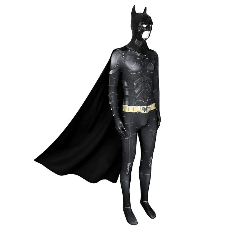 Disfraz de Batman de dibujos animados para hombre, ropa de actuación para fiesta de carnaval, regalo de cumpleaños y Navidad