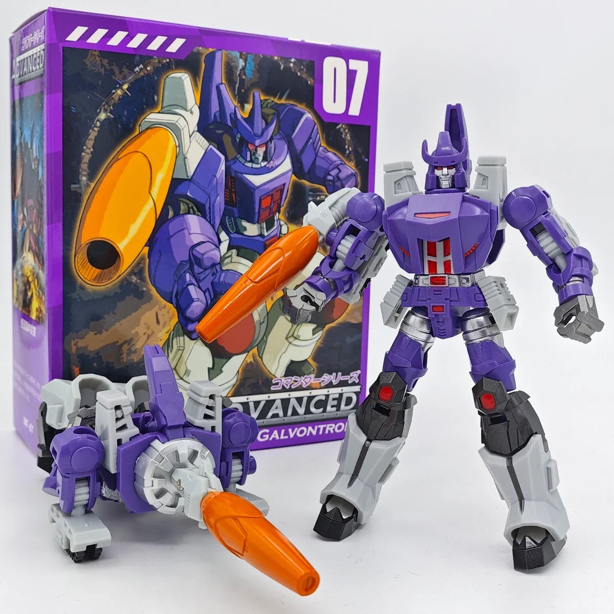 G1 transformable Galvatron Devastator Tyrant MFT MF-07 MF07 KO DX9 D07 Pocket War figura de acción Robot, juguete de colección, modelo de regalo