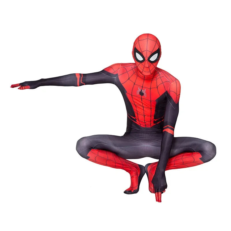 Disfraz de superhéroe Spidermans para adultos, mono de licra, Zentai, fiesta de Halloween, Cosplay, estilo 3D, alta calidad